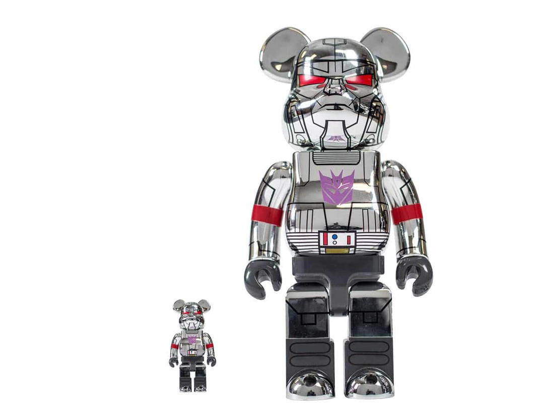 Medicom Toy BE@RBRICK Transformers x BAIT [Megatron] 400% + 100%