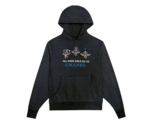 Buy Mega Yacht Good Girls Chanel-Gucci Logo Hoodie Black at Sasom – Authentic and Ready to Ship