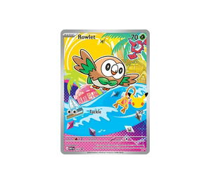Buy Pokemon Rowlet PROMO [MEP 043] Mega Evolution "Mega Evolution Black Star Promos" [First Partner Illustration Collection (Series 1)] (EN) at Sasom – Authentic and Ready to Ship