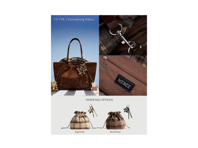 Merge Merge Featuring A Day Bag Medium Charoenkrung Walnut - view 3