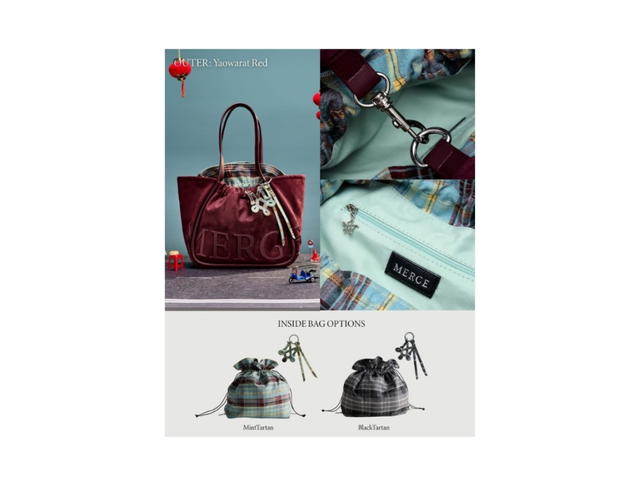 Merge Merge Featuring A Day Bag Medium Yaowarat Red - view 3