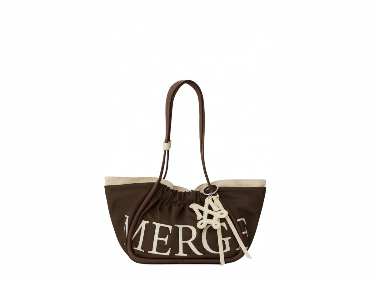 Buy Merge A Day Bag Medium Short Nylon Edition Amber Stream at Sasom – Authentic and Ready to Ship