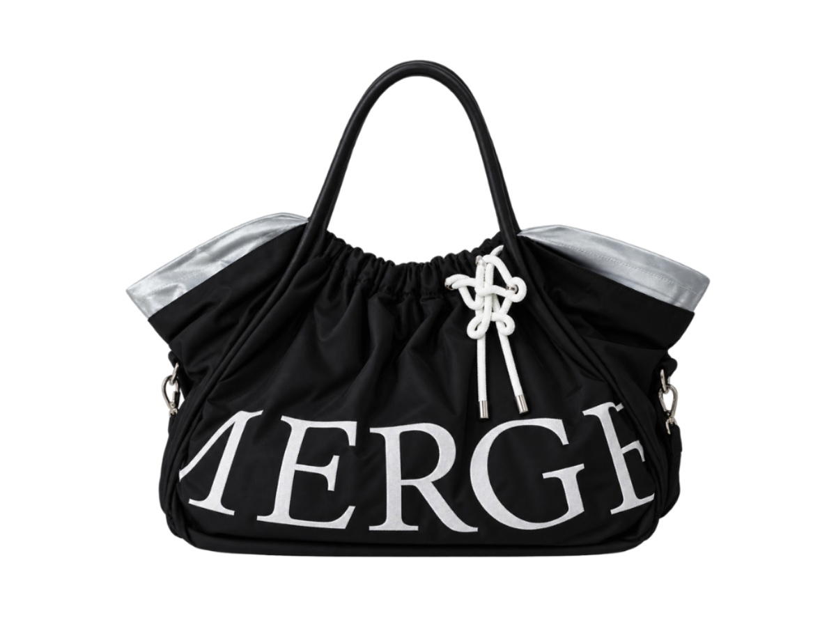 Merge Merge A Day Travel Bag Black Nylon