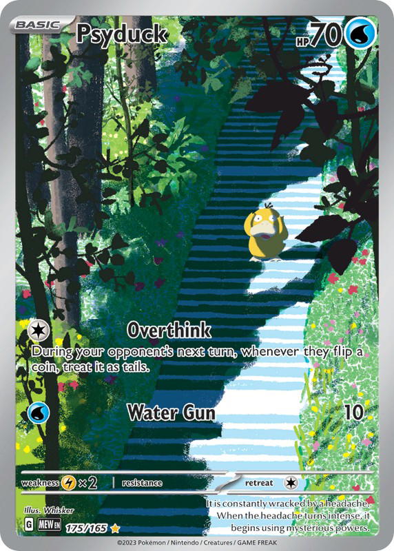 Pokemon Pokemon Psyduck IR [MEW 175/165] Scarlet & Violet "151" (EN)