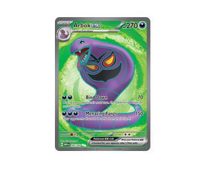 Buy Pokemon Arbok ex UR [MEW 185/165] Scarlet & Violet "151" (EN) at Sasom – Authentic and Ready to Ship
