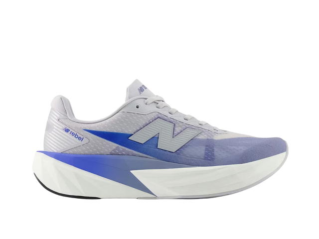 New Balance New Balance FuelCell Rebel v5 Pearl Grey Dusk Shower Blue Bird - view 1