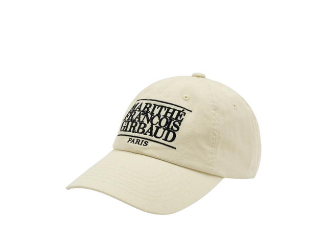Marithe Francois Girbaud Marithe Francois Girbaud Classic Logo Cap Ivory - view 1
