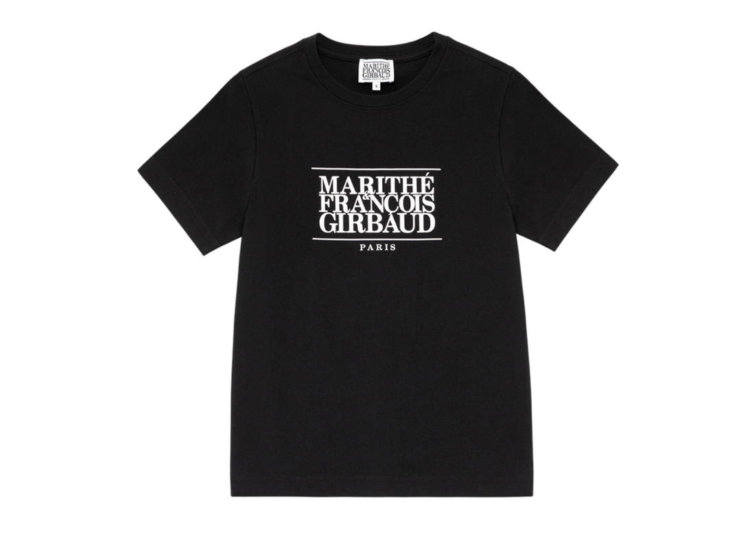 Marithe Francois Girbaud Marithe Francois Girbaud Classic Logo T-Shirt Black (W)