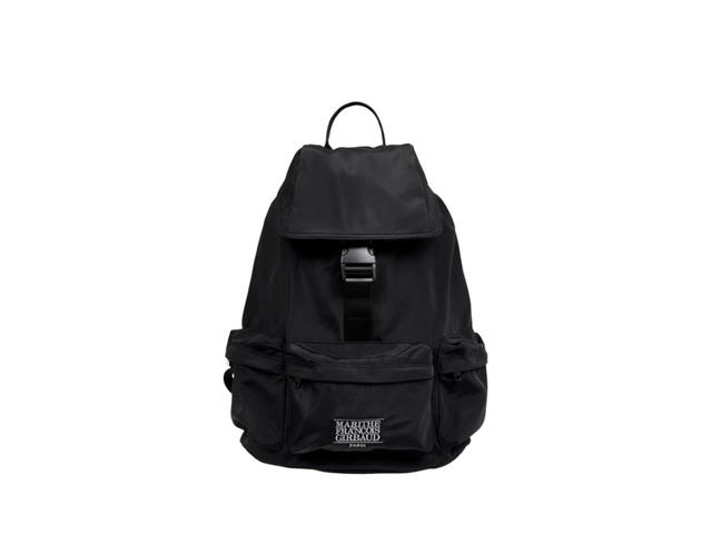 Marithe Francois Girbaud Marithe Francois Girbaud Classic Logo 3 Pocket Big Backpack Black - view 1