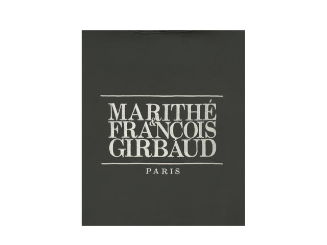 Marithe Francois Girbaud Marithe Francois Girbaud Classic Logo Embroidery Hoodie (ฺBrushed) Charcoal - view 4