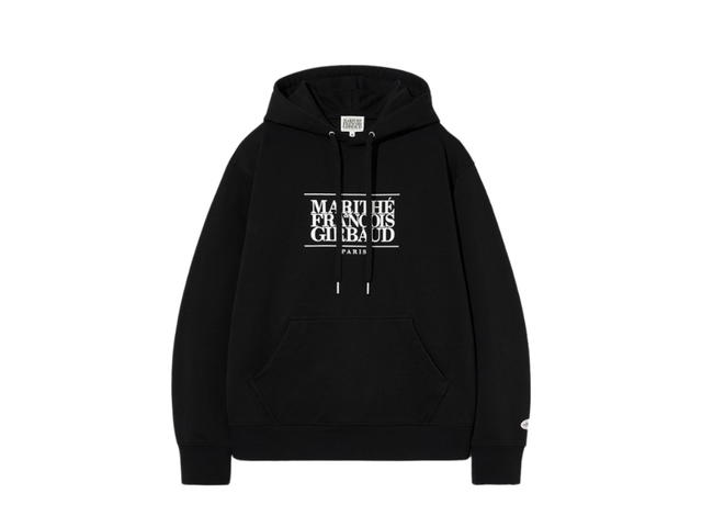 Marithe Francois Girbaud Marithe Francois Girbaud Classic Logo Hoodie Black - view 1
