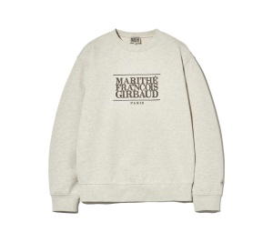 Buy Marithe Francois Girbaud Classic Logo Sweatshirt Oatmeal at Sasom – Authentic and Ready to Ship
