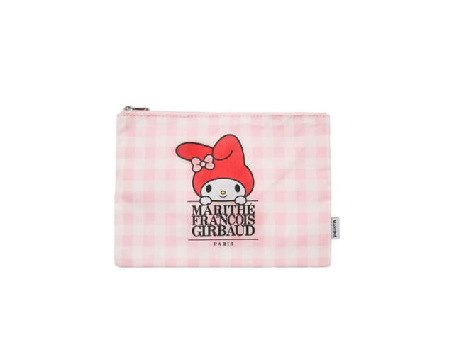 Marithe Francois Girbaud Marithe Francois Girbaud x My Melody Classic Logo Pouch Pink - view 1
