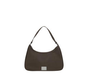 Buy Marithe Francois Girbaud Classic Logo Hobo Bag Brown at Sasom – Authentic and Ready to Ship