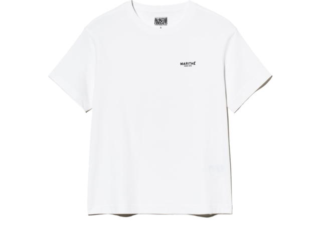 Marithe Francois Girbaud (W) Marithe Francois Girbaud 3Pack Small Regular Logo Tee Mix White Grey Black - view 2
