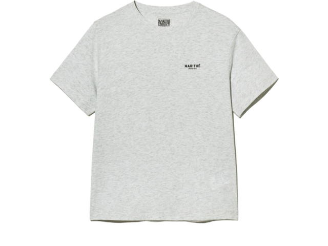 Marithe Francois Girbaud (W) Marithe Francois Girbaud 3Pack Small Regular Logo Tee Mix White Grey Black - view 3
