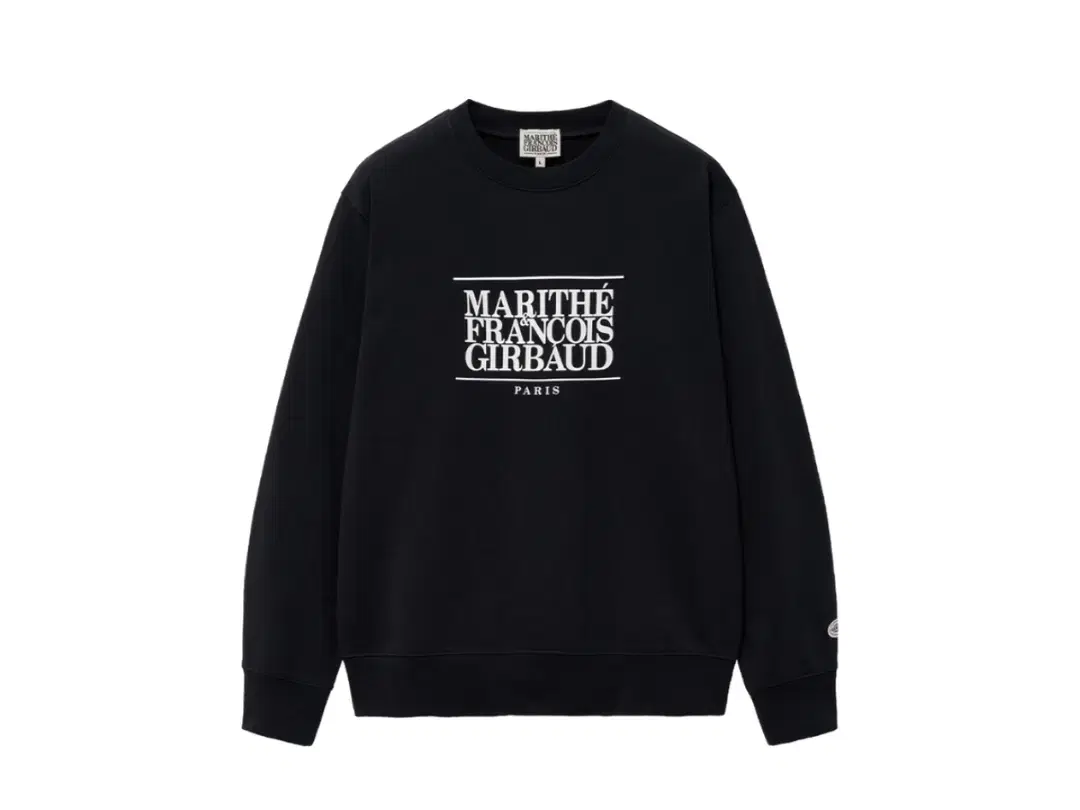 Marithe Francois Girbaud Marithe Francois Girbaud Classic Logo Sweatshirt Black