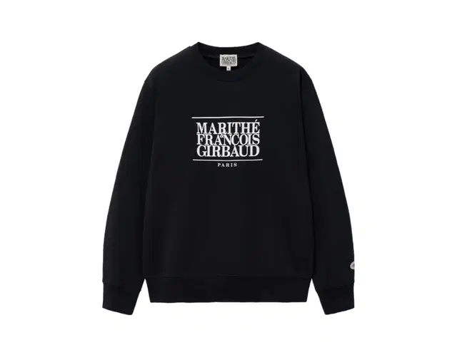Marithe Francois Girbaud Marithe Francois Girbaud Classic Logo Sweatshirt Black - view 1