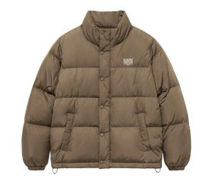 Buy Marithe Francois Girbaud Classic Logo Duck Down Puffer Brown at Sasom – Authentic and Ready to Ship