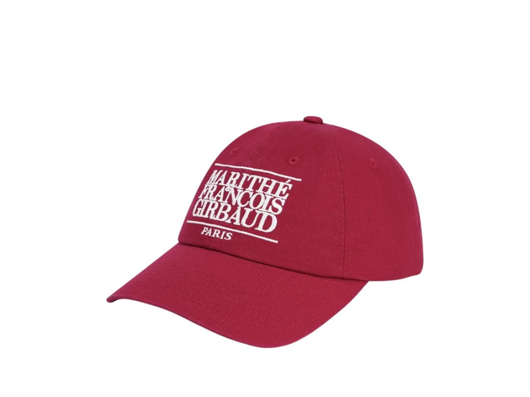 Marithe Francois Girbaud Marithe Francois Girbaud Classic Logo Cap Red