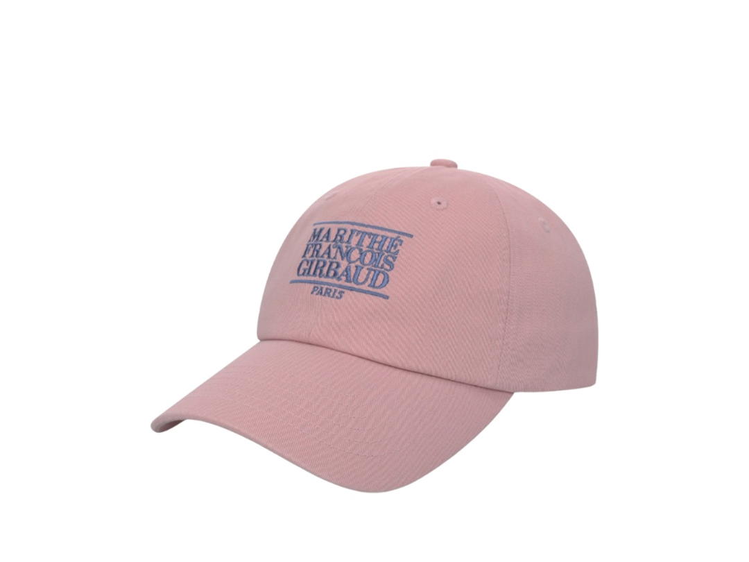 Marithe Francois Girbaud Marithe Francois Girbaud Small Classic Logo Cap Dark Pink