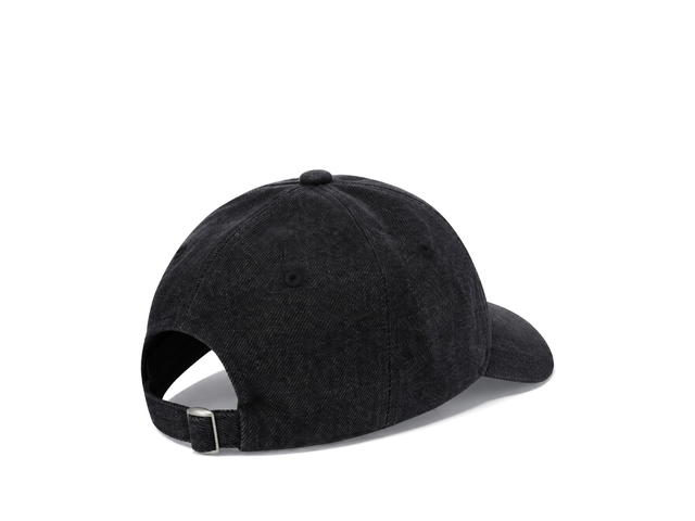 Marithe Francois Girbaud Marithe Francois Girbaud Denim Washing Regular Logo Ball Cap Black - view 2
