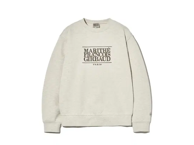 Marithe Francois Girbaud Marithe Francois Girbaud Classic Logo Sweatshirt Oatmeal - view 1