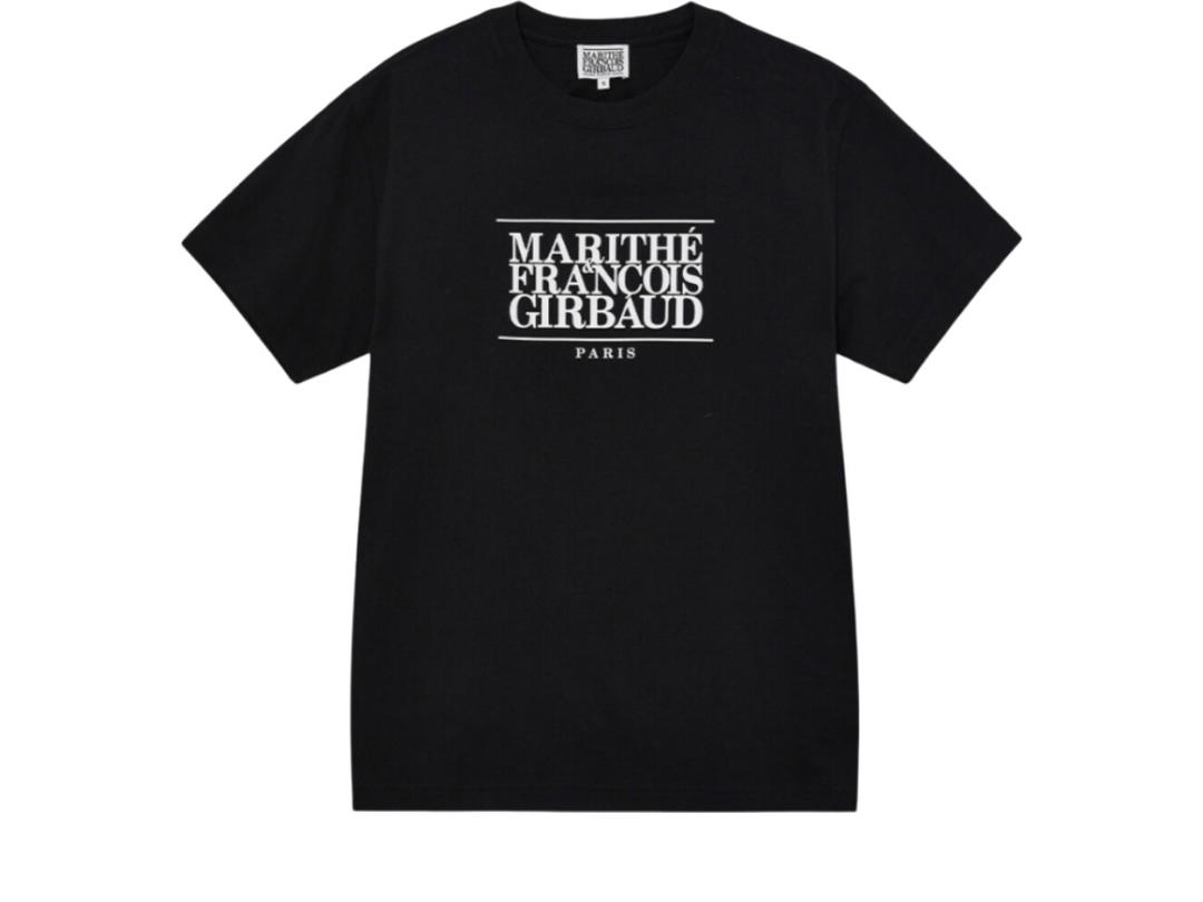 Marithe Francois Girbaud Marithe Francois Girbaud Classic Logo T-Shirt Black (SS25)