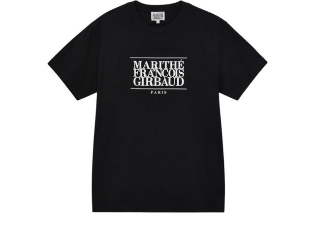 Marithe Francois Girbaud Marithe Francois Girbaud Classic Logo T-Shirt Black (SS25) - view 1