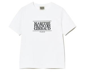Buy Marithe Francois Girbaud Classic Logo T-Shirt White (SS25) at Sasom – Authentic and Ready to Ship