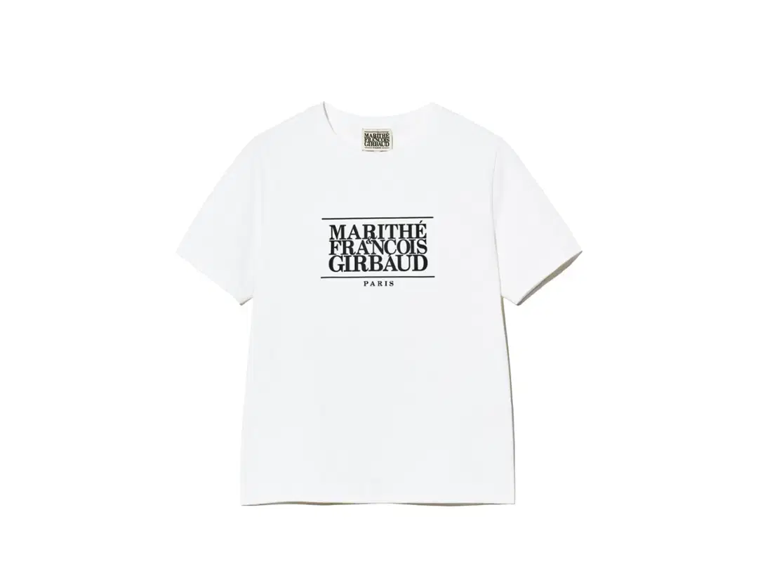 Marithe Francois Girbaud Marithe Francois Girbaud Classic Logo T-Shirt White (SS25)