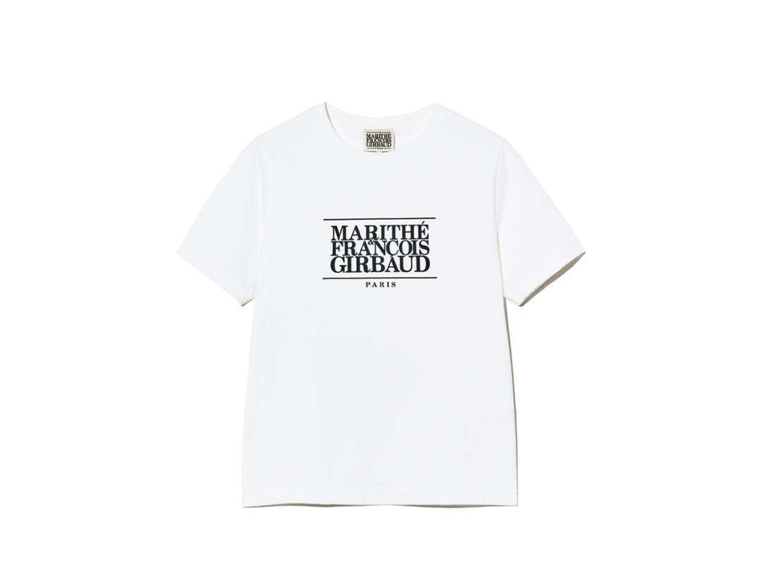 Marithe Francois Girbaud Marithe Francois Girbaud Classic Logo T-Shirt White (SS25)