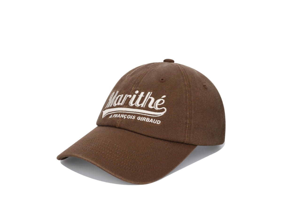 Marithe Francois Girbaud Marithe Francois Girbaud Vintage Baseball Graphic Cap Brown