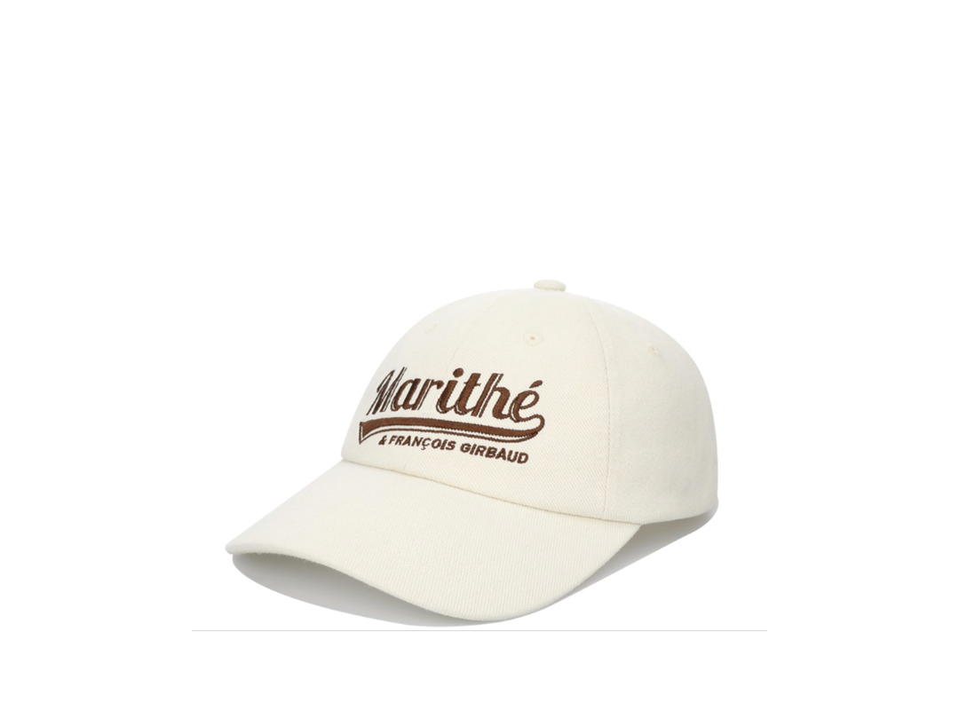 Marithe Francois Girbaud Marithe Francois Girbaud Vintage Baseball Graphic Cap Ivory