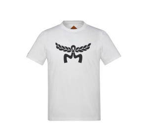 Buy MCM Laurel Logo Print T-Shirt White at Sasom – Authentic and Ready to Ship