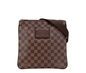 Buy Louis Vuitton Brooklyn Pochette Damier Ebene Brown at Sasom – Authentic and Ready to Ship