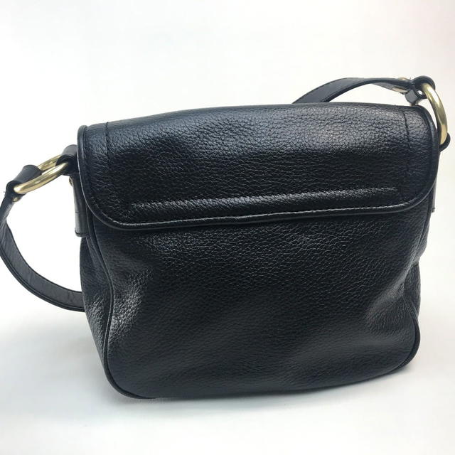 Michael Kors MICHAEL KORS 30F6AJYM7L Charm Shoulder Bag Leather Black/GoldHardware - view 3