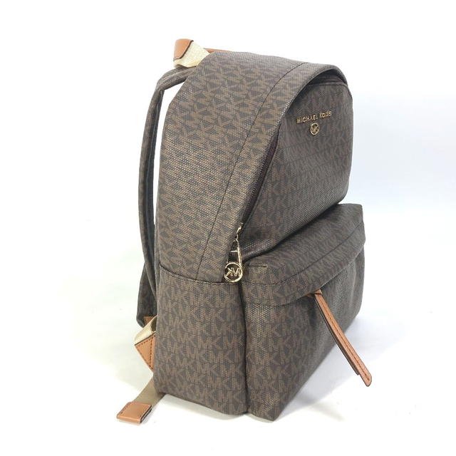 Michael Kors Michael Kors 30T0G04B6B Bag Monogram SLATER Backpack PVC/Leather Brown Unused - view 4