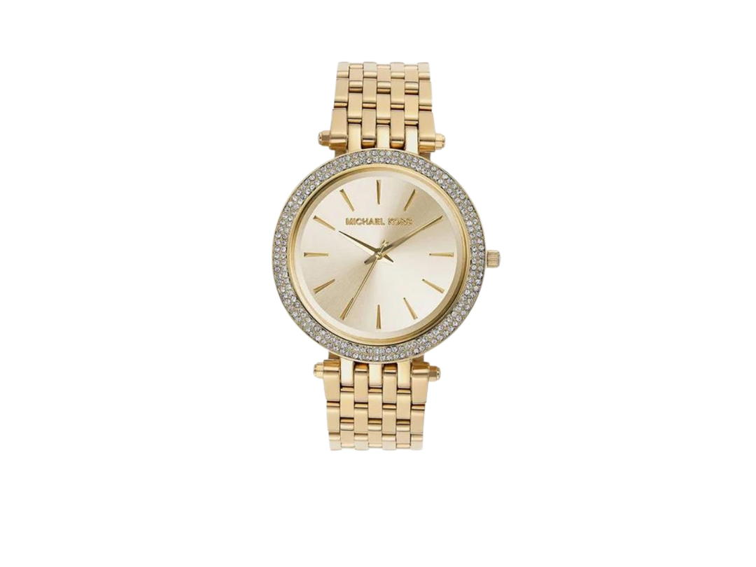 Michael Kors Michael Kors Darci 39MM In Gold Stainless Steel With Gold-Tone Bazel-Gold Dial