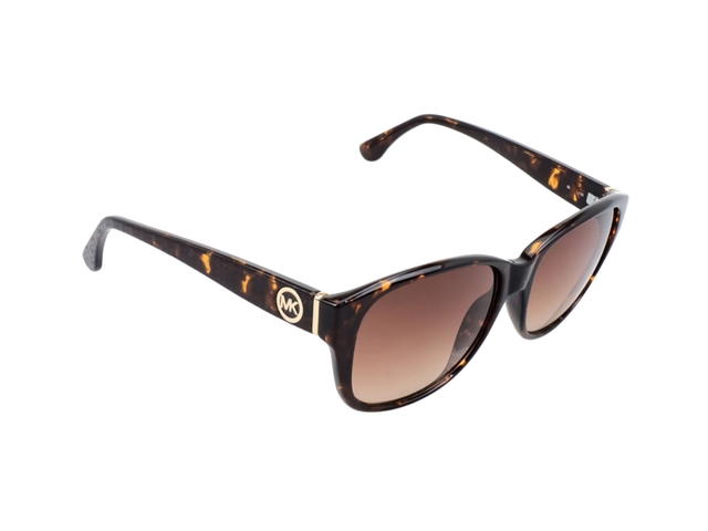 Michael Kors Michael Kors Knox M2790S-206-56 In Havana Acetate-Gold MK Circle With Grey Gradient Lenses - view 3