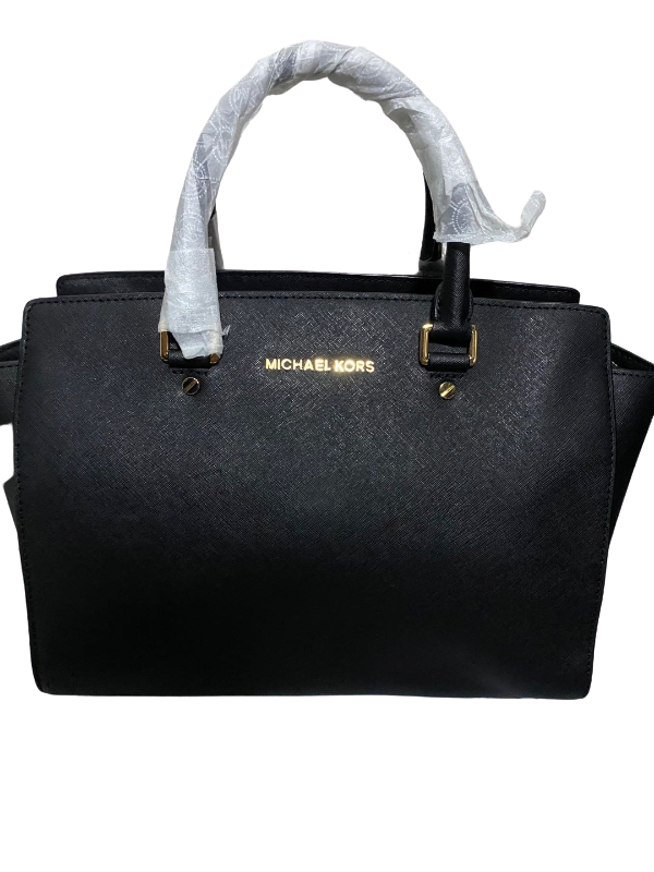 Michael Kors Michael Kors Classic Tote Bag in Black Crossgrain leather