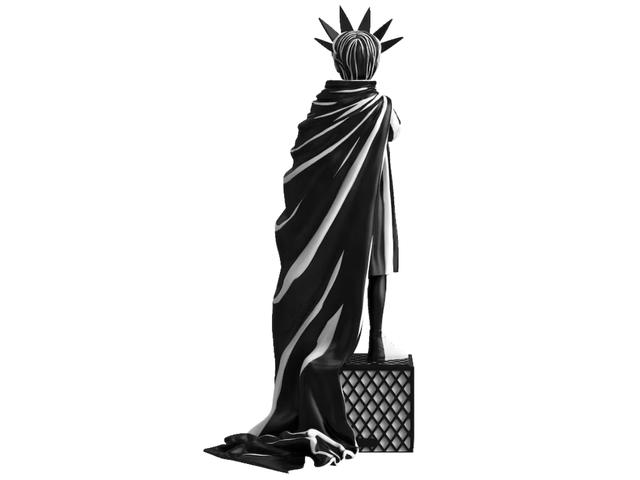 Mighty Jaxx Mighty Jaxx Brandalised Liberty Girl Figure - view 2
