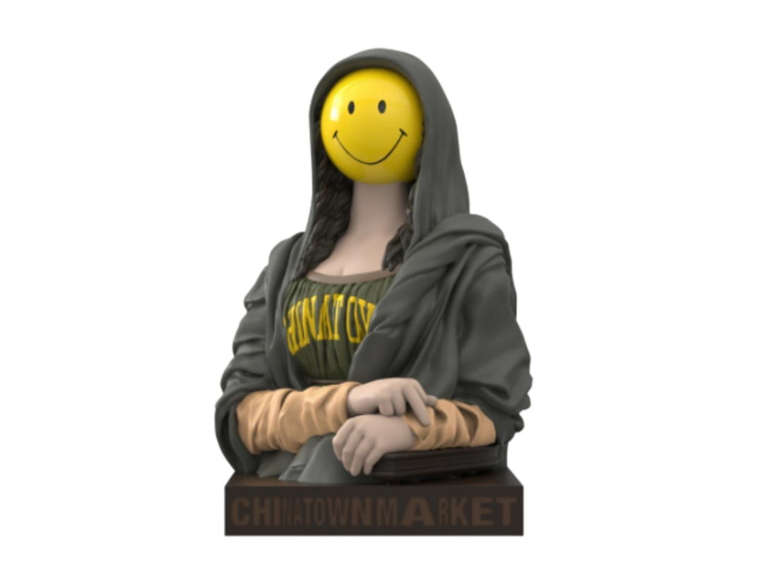Mighty Jaxx Mighty Jaxx THE CHINATOWN MARKET SMILEY MONA LISA (MJ EDITION)