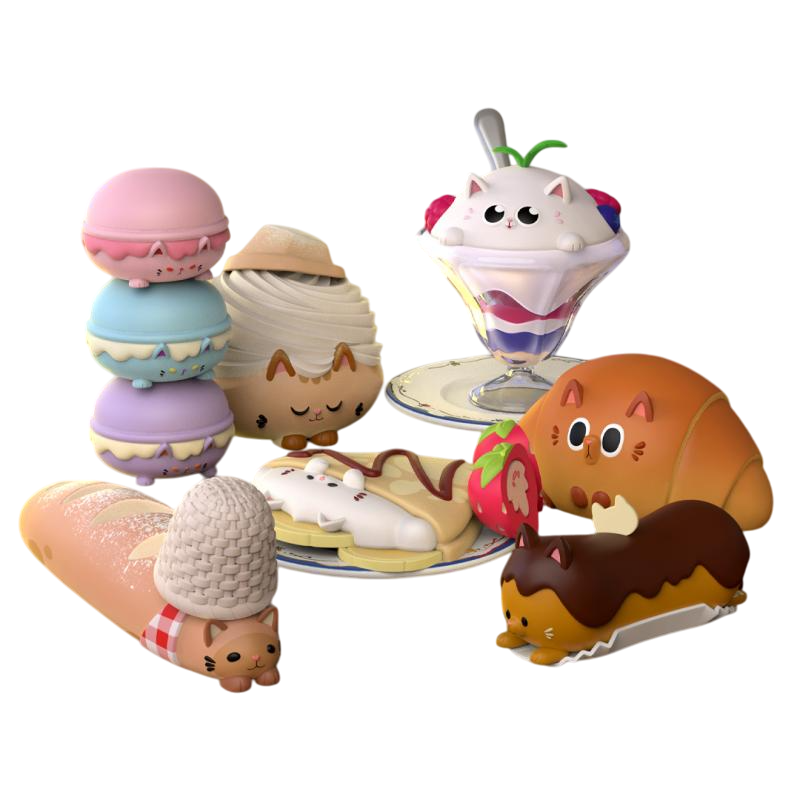 Mighty Jaxx Nyan-Petit by Nyammy Treats Series Blind Box by Mighty Jaxx (1 PC)