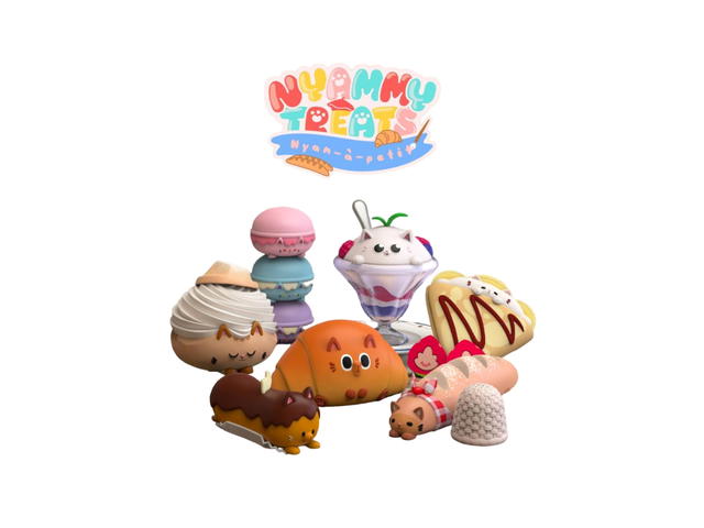 Mighty Jaxx Nyan-Petit by Nyammy Treats Series Blind Box by Mighty Jaxx (1 PC) - view 1