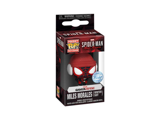 Funko Miles Morales Winter ver. (Exclusive) Pocket POP! Keychain: Spider Man Miles Morales Game by Funko - view 2