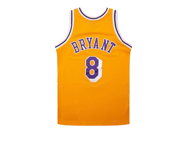 Mitchell & Ness Mitchell & Ness Kobe Bryant Los Angeles Lakers #8 NBA Men's 1996-97 Authentic Jersey - view 2