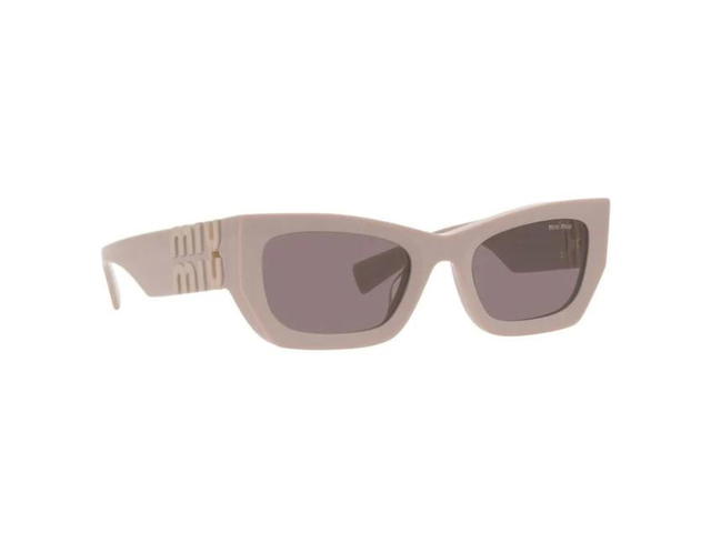 Miu Miu Miu Miu 09WS Sunglasses In Light Pink Acetate Frame With Pink Lenses - view 1