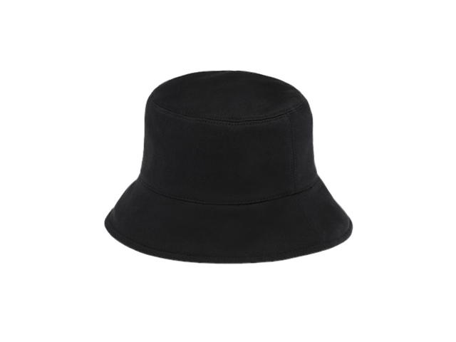 Miu Miu Miu Miu Cotton Bucket Hat Black - view 3