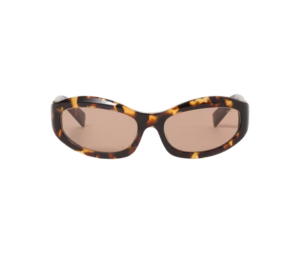 Buy Miu Miu Glimpse Sunglasses In Honey Tortoiseshell Acetate Frame With Nude Lenses at Sasom – Authentic and Ready to Ship